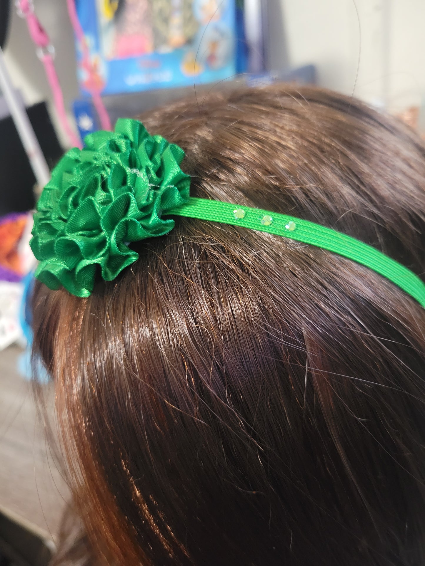 Green headband