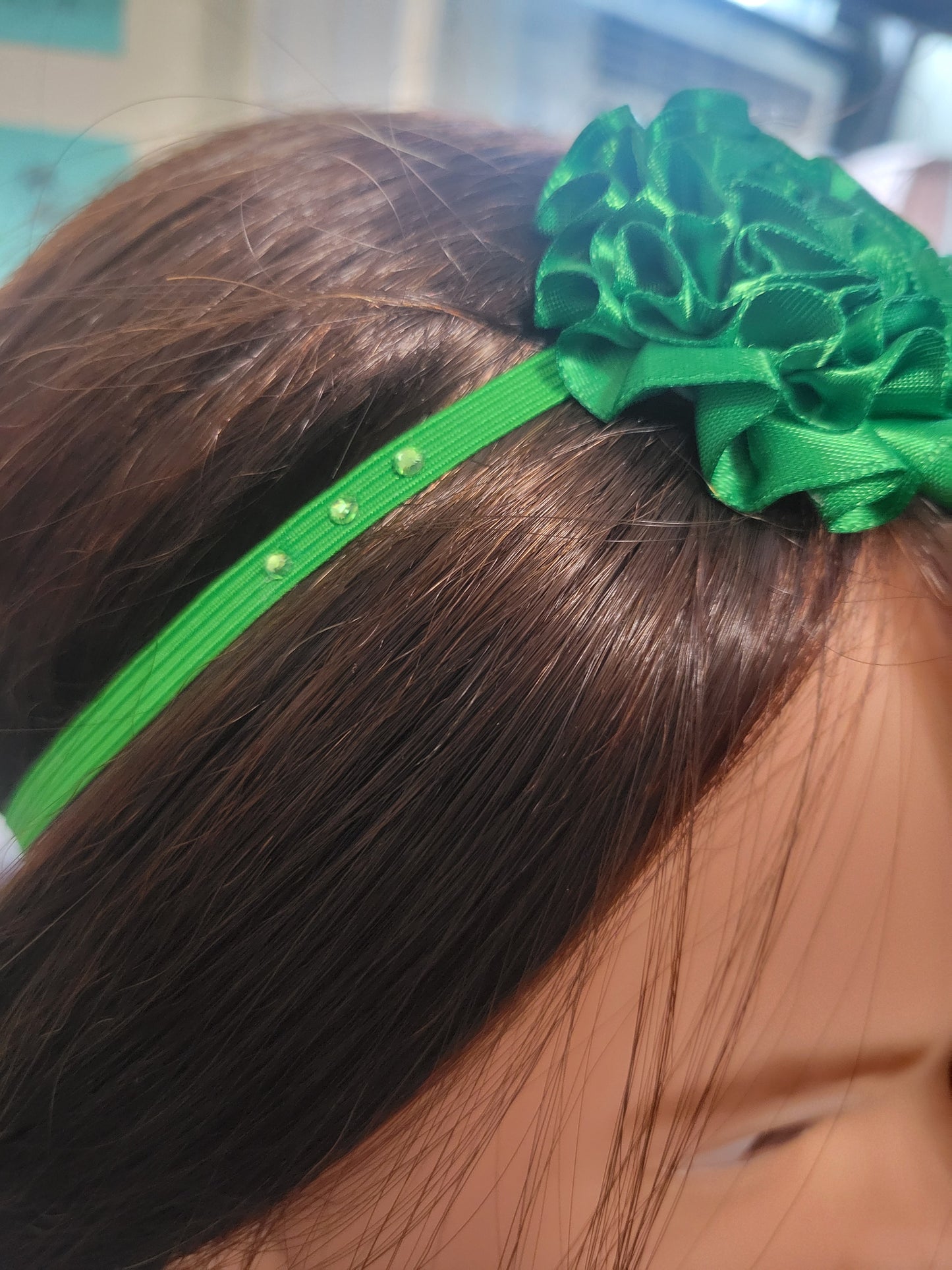 Green headband