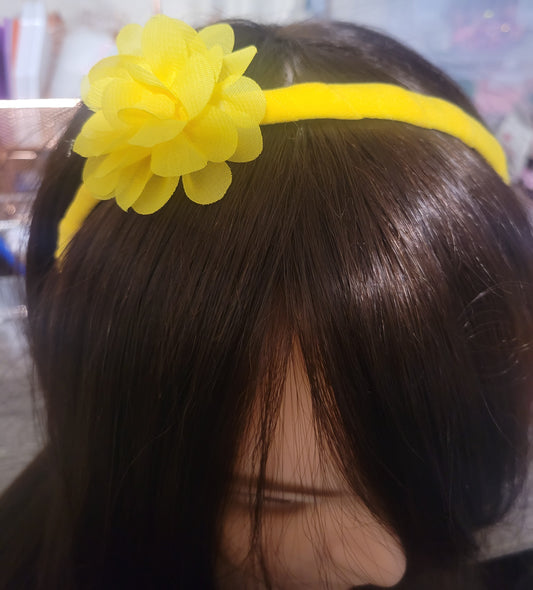 Yellow headband